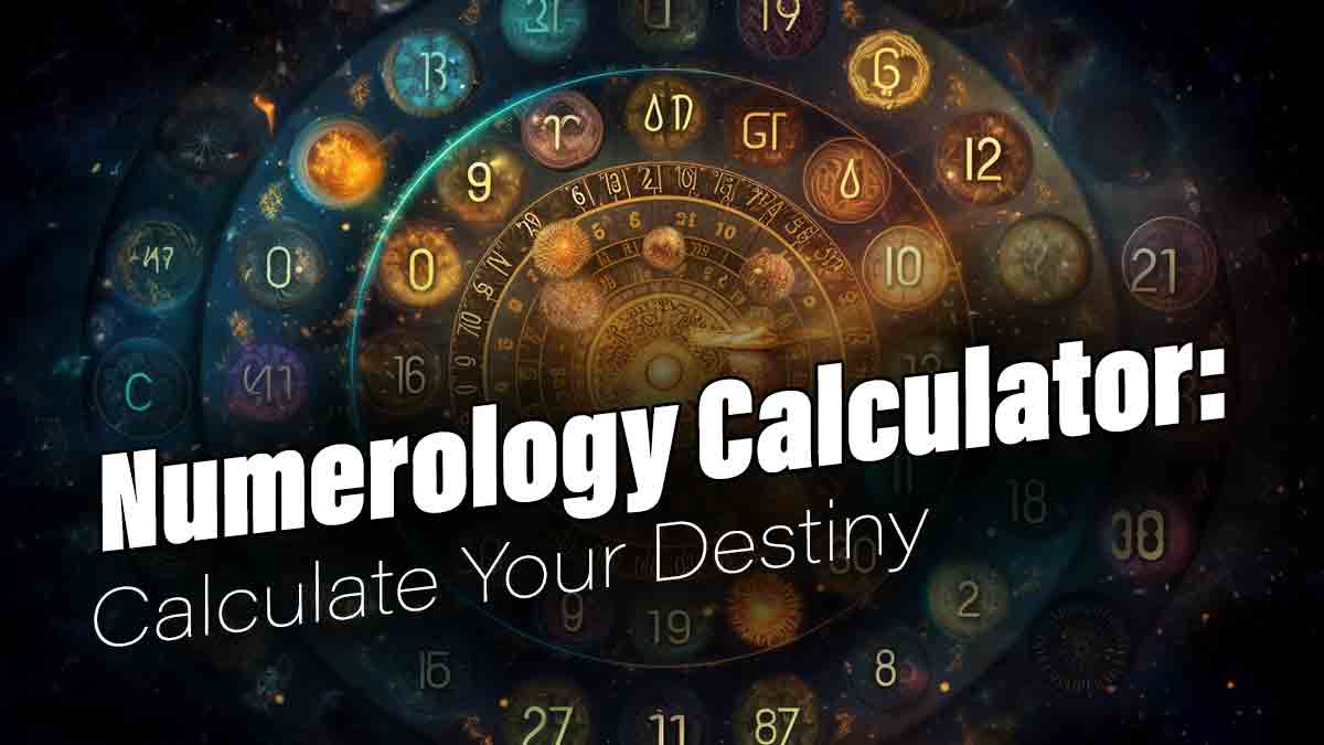 Professional business name numerology calculator interface showing how to calculate lucky business names by date of birth with step-by-step numerological analysis