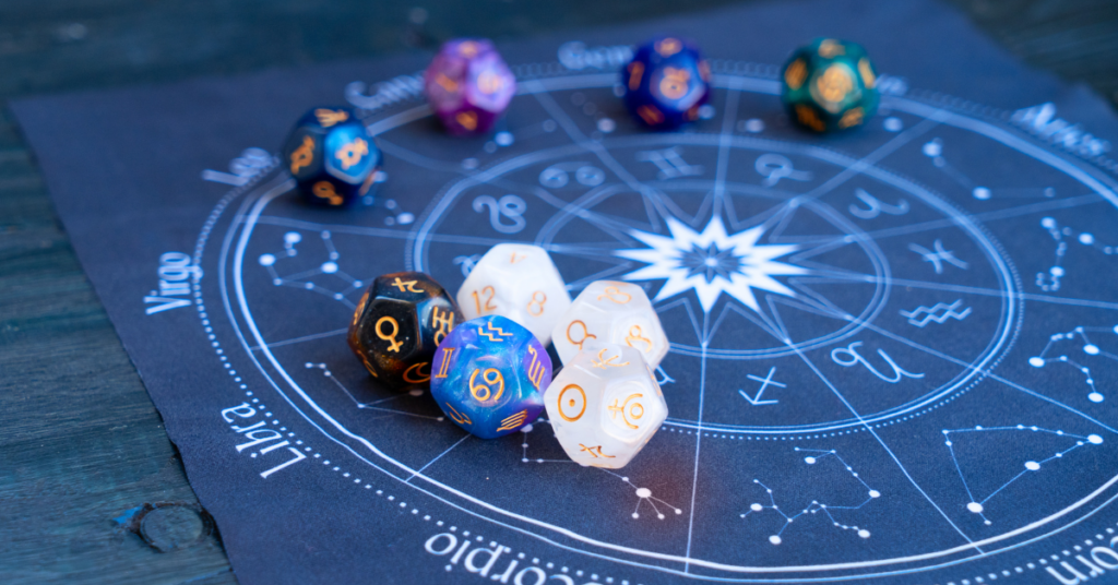 Comparison interface showing multiple AI astrology platforms with their features, pricing, and user ratings displayed on mobile and desktop screens, highlighting the diversity of options available to users seeking cosmic guidance