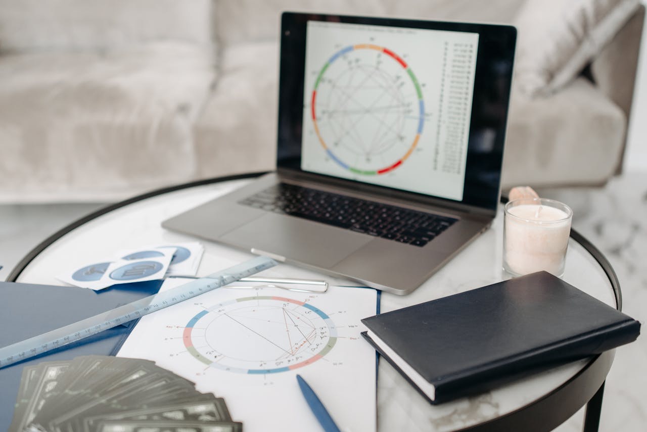 Traditional astrological remedies for business success including gemstones, ritual objects, and business prosperity symbols